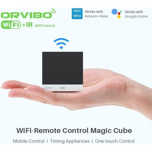 Orvibo Magic Cube Universal Smart Controller With Learning Function WiFi 4G IR Wireless Connection Work With Amazon Alexa