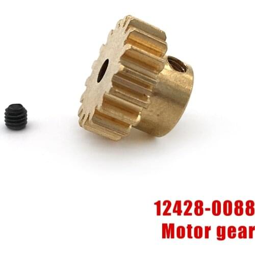 Wltoys 12428 12423 1/12 RC Car Spare Parts 17T Motor Gear 0088