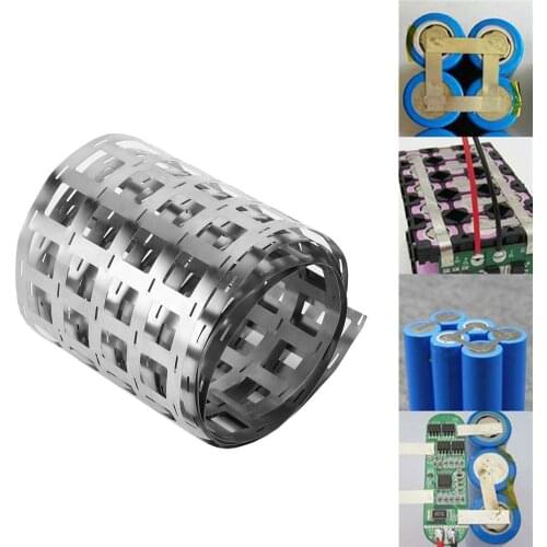 1m 0.15mm Nickel Strip 5P 6P for 18650 Lithium Battery Spot Welding Machine Welder Equipment High Purity Pure Nickel Belt Tape