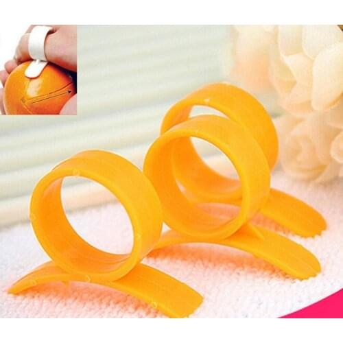 10pcs/lot Citrus Parer Peeler Orange Lemon Lime Peeler Remover - Kitchen Tools Orange Opening Device Orange Stripper EKX 324
