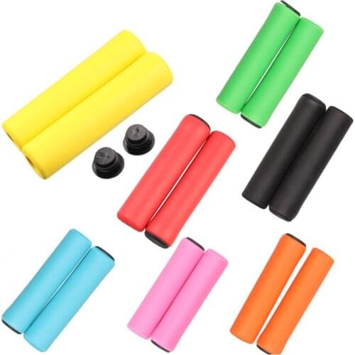2021 Top 2 Pcs Anti-Slip Sponge Bicycle Handlebar Cover Cycling Bike Handle Gear