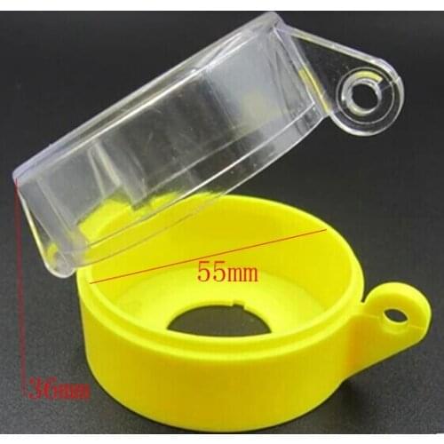 5pcs 22mm ultra high 55X high 36mm emergency stop button button switch cover protective cover