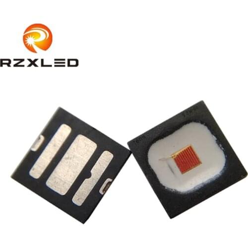 50PCS/Lot OSLON Black Flat LUW Yellow588nm 590nm 592nm 595nm LY H9PP 3W amber Diode