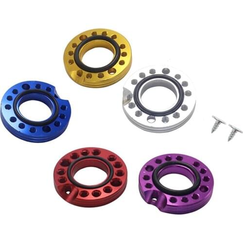 28mm colorful CNC Carb Adjuster Carburetor Inlet Manifold Spinner Plate Adaptor For Pit Dirt Bikes Buggy Motorcycle