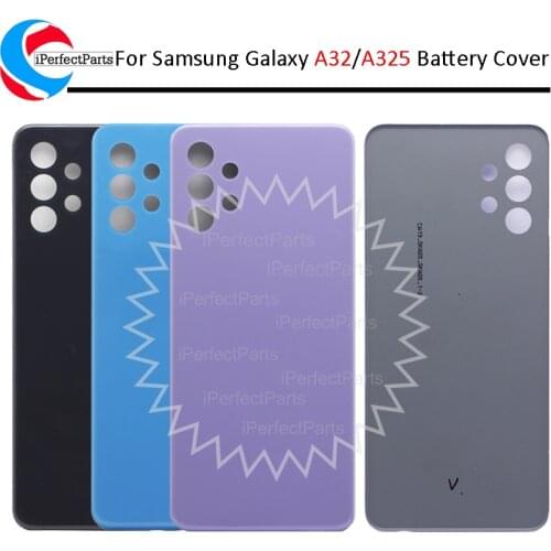 For Samsung Galaxy A32 A325 Battery Back Cover Door Rear Housing Case Assembly Repair Parts For Samsung A32 Back Housing