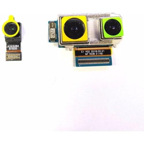 For Xiaomi 8 Mi8 Back Rear Big Camera+Front Facing Camera Module Flex Cable Replacement Part+Track Number