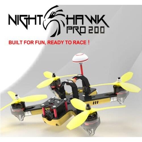 Emax Nighthawk Pro 200 200mm F3 FPV Racing Drone PNP with 5.8G 48CH 25-200mW VTX 600TVL CCD Camera