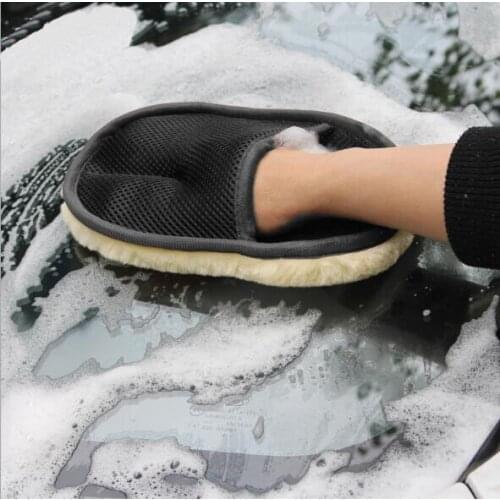 20Pcs/lot Car Wash Clean Sponge Brush Glass Cleaner Car Wash Glove Cloths Brushes Accessories Auto microfiber