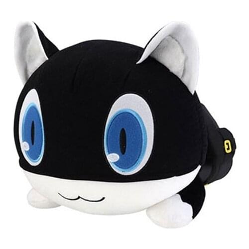 Kawaii Cat Plush Toys Persona 5 The Animation Plush Toy Black Cat Stuffed Dolls Pillows Morgana Mona Doll Kiids Gifts
