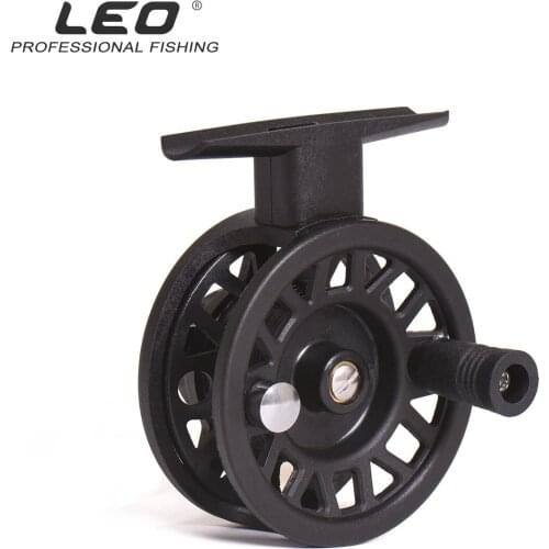 LEO ABS high-foot front wheel left hand dedicated fly ice fishing wheel reel spool Carretilha de pesca baitcasting molinete reel