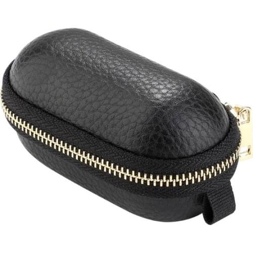 New Portable Leather Storage Bag Carrying Case With Buckle for Huawei Freebuds/Honor Flypods Kit Earphone Accessories