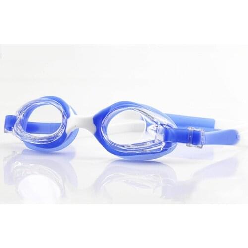 New Adjustable Children Kids Waterproof Silicone Anti Fog Swimming Glasses Goggles Integrated Nose Bridge Swim Eyewear Eyeglasse