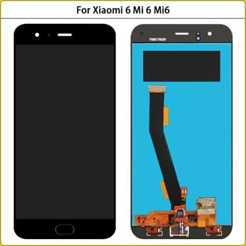 New 5.15" For Xiaomi 6 Mi 6 Mi6 LCD Display Touch Screen Panel Digitizer Assembly For Xiaomi Mi6 LCD Screen Replacement