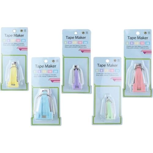 New Color DIY Belt Maker Five Specifications 6/9/12/18/25MM Edging And Piping Pull Tube Patchwork Sewing Tool