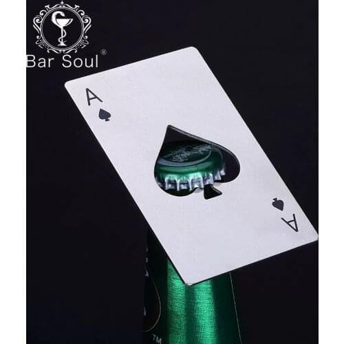 Bar Soul Creative Spade A Bottle Opener Beer Bottle Opener Interesting Wine Bottle Opener Cool Bartender Tools