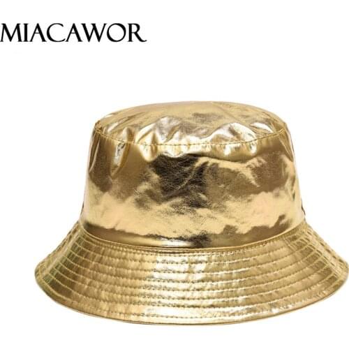 MIACAWOR New Summer Sun Hats Women Bucket Hat Visor Basin Cap Men Reversible Panama Travel Fisherman Hat M24
