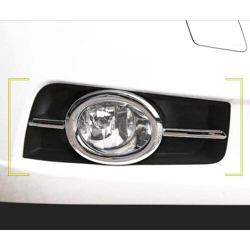 For Chevrolet Cruze 2009 - 2016 ABS Chrome Car Front fog lampshade Cover trim Car accessories styling 2Pcs