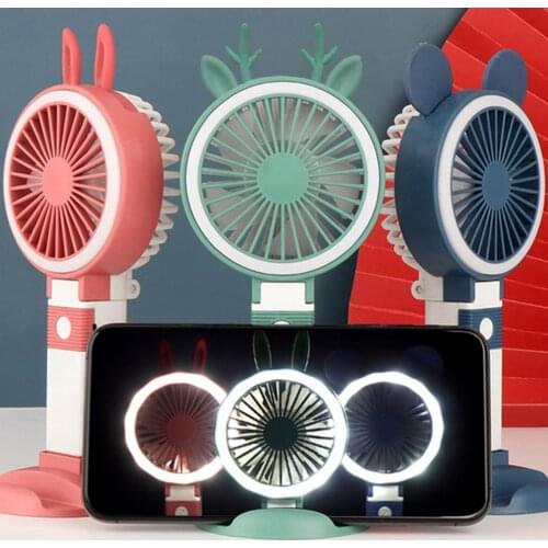 Practical Small Fan Creative Cute Professional Portable Convenient Mini Handheld USB Desk Fan Home Decoration for Home