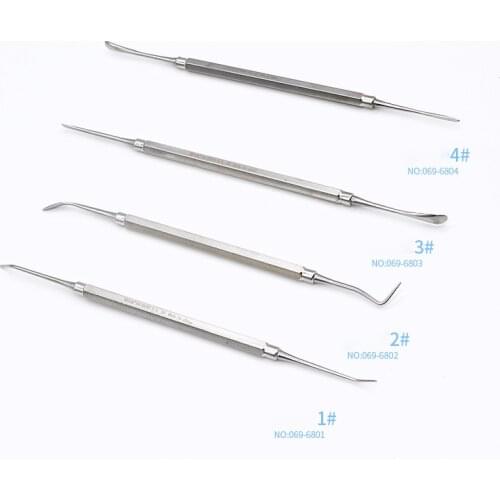 Dental Stainless Steel Wax Dropper Dental Laboratory Tools Carving Knife Wax Knife Wax Spoon