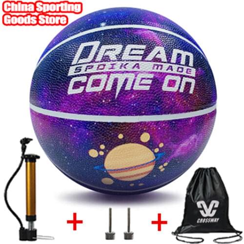 Street basketball, graffiti printed basketball, PU, No.7, indoor and outdoor basketball, good antiskid and moisture absorption