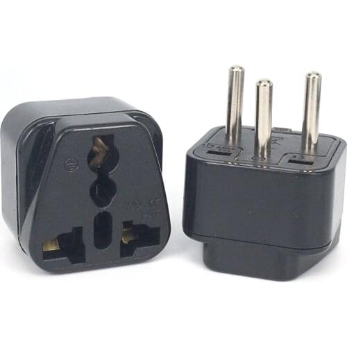 Universal IL Adapter Plug Euro European American British To Israel Travel Plug Adapter Converter AC Electrical Plug Socket