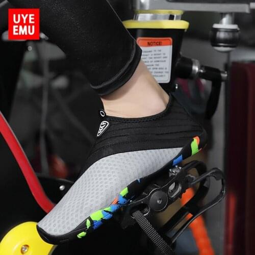 UYEEMU Womens Running Shoes Mens Gym Non-Slip Yoga Training Running Sports Couples Anti-Cutting Beach Wading Shoes Size 35-45