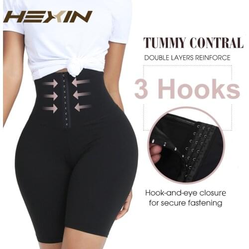 Lover Beauty Women Body Shaper Pants High Waist Slimming Pants Waist Trainer Pocket Shapewear Tummy Control Leggings Workout Fit