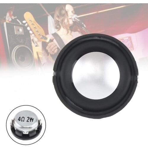 1Inch 2W Circular Horn Tweeter Portable Speaker Unit Full Frequency Cotton for DIY Car Audio Loudspeaker DIY Speaker