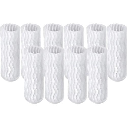 10 Pack Toe Caps Toe Sleeve Protectors with Gel Lining, Prevent Corn, Callus and Blister Development between Toes