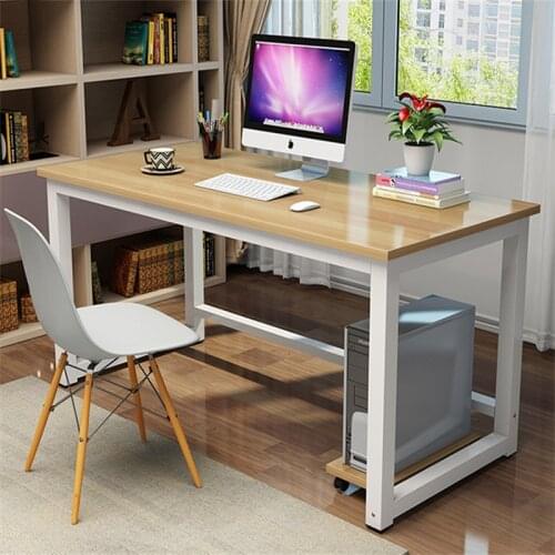 100*50cm Wooden Durable Computer Desk Laptop Table for Home Office Working Study Desk Table