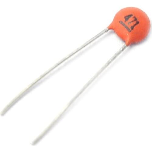 100PCS/LOT Ceramic Capacitor 471 470PF 50V