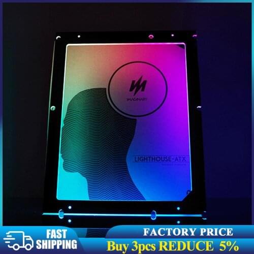 5V 3Pin ATX Motherboard Back Light PC Case Desktop Mainboard Decoration Lamp Strip Cabinet Lighthouse 300x236x4mm