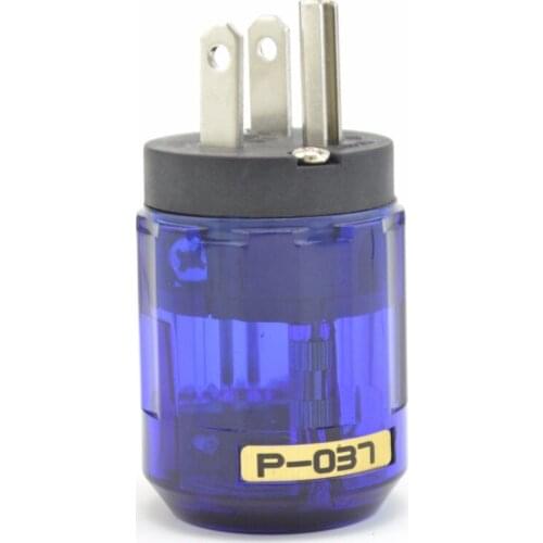 Free shipping 2pieces C-037 pure copper Rhodium plated IEC female plug Connector for audio power cable