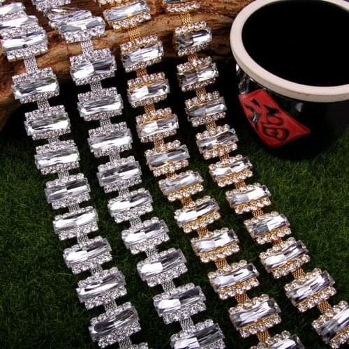 Free Shipping 5yards Rhinestone Chain Bridal Sash Rhinestone Applique, Wedding Applique,Rhinestone Trimming LSRT014