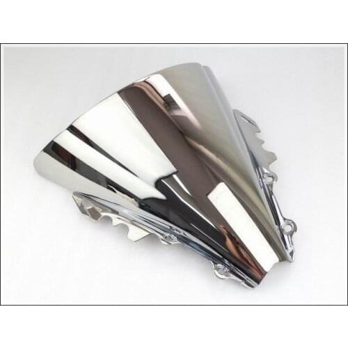 Freeshipping Chrome Windshield Windscreen For 2006 2007 Yamaha YZF R6 YZFR6 YZF-R6 R600