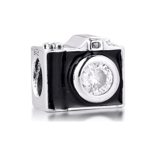 Real 925 Sterling Silver Sentimental Snapshots Beads for Jewelry Making Silver Charms Fits Pandora Bracelet Women Gift kralen