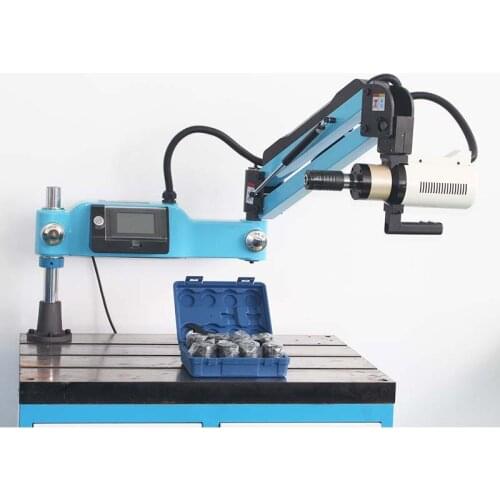 CE CNC 220V M3-M16 Universal Type Electric Tapping Machine Electric Tapper Tool Metal working Taps Threading Machine With Chucks