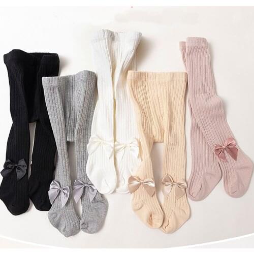 Baby Tights Spring Summer CottonTIght Girl Thin Silk Stockings Dance White Pantyhose Infant Children Fall/winter Tights