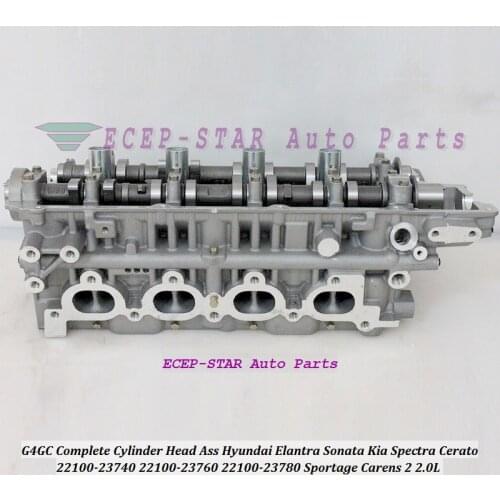 G4GC Complete Cylinder head ASSembly For Hyundai TUCSON 2.0 For Kia Spectra Cerato Sportage Carens 22100-23760 23780 22100-23740