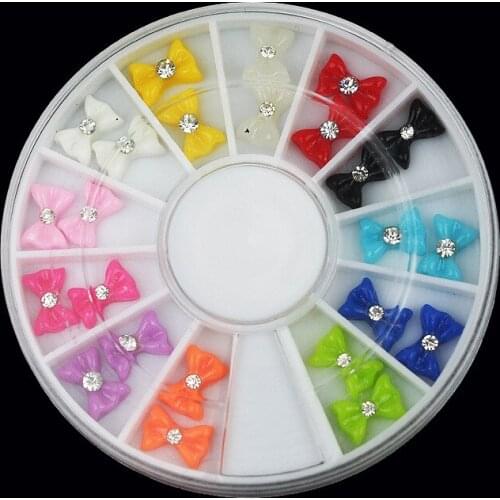 LF 24Pcs Mixed Resin Rhinestone For Needlework FlatBack Cabochon Scrapbook Decoration Craft DIY Embellishments Accessories