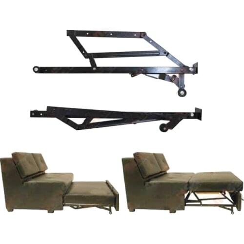 Metal Furniture Frame For The Folding Sofa Bed With Wheel Caster KYA016-3