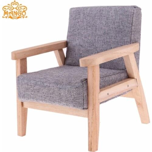 Fashion 1/6 Scale Double Sofa Couch Furniture for Hot Toys Figures Barbie Blythe BJD Dolls Accessories Decoration