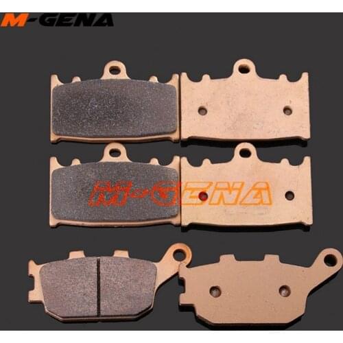Motorcycle metal sintering brake pads For GSF1250 BANDIT 1250 2007 2008 2009 2010 07 08 09 10