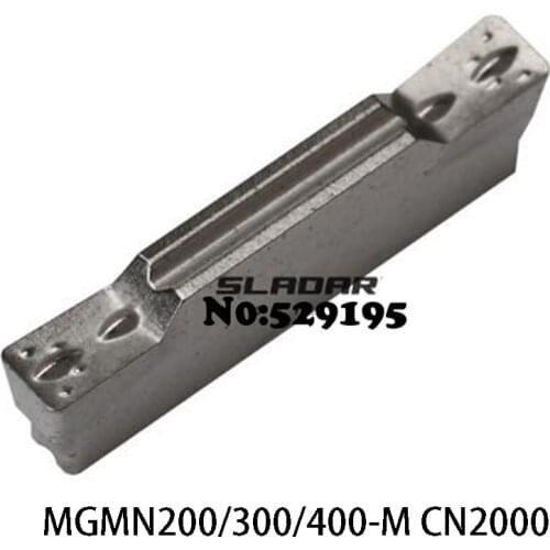 Korloy Original MGMN200-M CN2000 MGMN300-M MGMN400-M CN2000 Carbide Inserts Parting Off Grooving Facing Blade CNC Lathe Tools