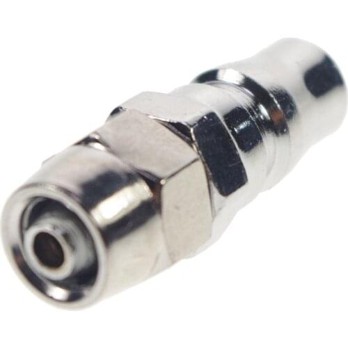 Fit 10mm OD Zinc Alloy Hose Pipe Air Compressor Hose Quick Plug Connector Fitting PP-30 Urethane Tube Nylon Tube
