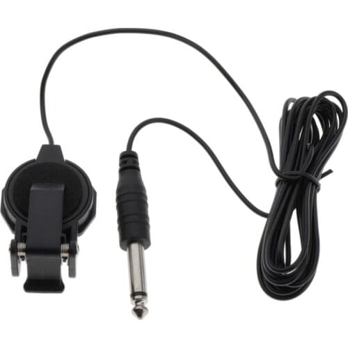 Clip-on Sound Pickup Acoustic Guitar Bass Violin Amplifier Transducer