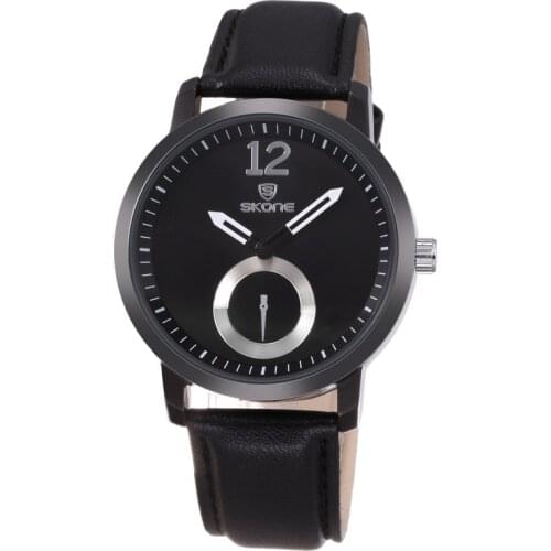 UTHAI Men's Watch With Leather Strap