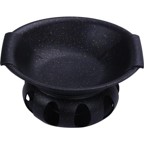 Thickened aluminum dry boiler solid alcohol furnace hotel commercial Maifanshi dry pot small hot pot household alcohol pot