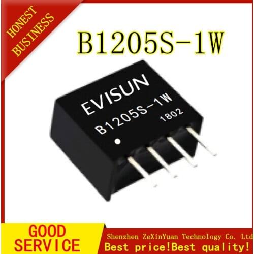 1PCS B1205S-1W module B1205S-1WR2 B1205S-1W B1205S SIP-4 DC-DC 12V 5V