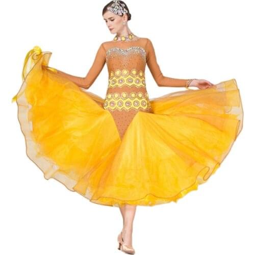 B-17205 New national standard ballroom competion dance dress, high quality ballroom competion dance dress